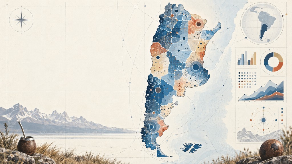 Portada gauchesca del atlas argentino